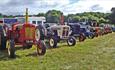 Line of tractors at the Royal Isle of Wight County Show - What's On, events