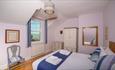 Double bedroom at Woodland Cottage, Fort Victoria Cottages, Yarmouth, Isle of Wight, Self catering