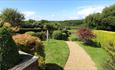 Isle of Wight, Accommodation, Self catering, Santa Maria, Havenstreet, back garden view