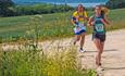 People running in the countryside at the Isle of Wight Festival of Running, What's On, Event