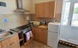 Kitchen at Parterre Holiday Apartments, self-catering, Sandown