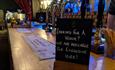 Isle of Wight, Food and Drink, BAR 74, Venue sign, RYDE