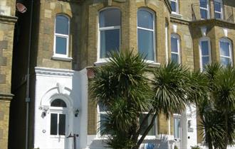 Outside view of the front of Bermuda House, Ventnor, Isle of Wight, self catering