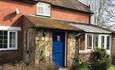 Outside view of Hazel Cottage at Godshill Park Cottages, self catering, Isle of Wight