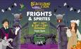 Frights & Sprites poster, Blackgang Chine, What's On, October half term