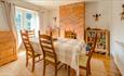 Dining room at Romany Cottage, Self-catering, Isle of Wight