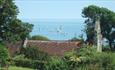 View of Round the Island race from Woodcliffe Holiday Apartments & Cottage, Ventnor, self-catering