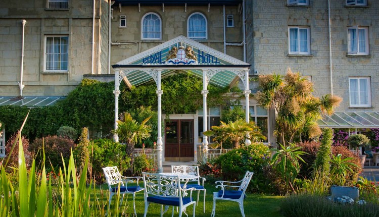 Front building view of The Royal Hotel, Ventnor, Isle of Wight Hotels