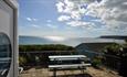 Balcony at Seapoint with sea views - self-catering, Isle of Wight, HB Holiday Lettings