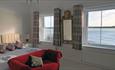Seaview room at Ventnor Bay House, B&B, Isle of Wight, place to stay