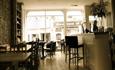Bar area at The Coast Bar & Dining Room, Cowes, Eat & Drink