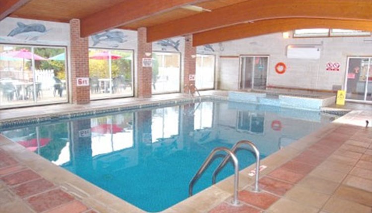 Swimming pool at The Wight - Isle of Wight accommodation