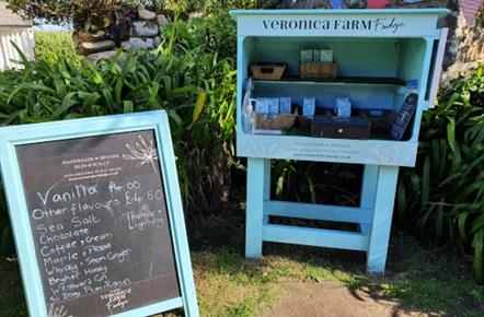 Veronica Farm outdoor fudge stall