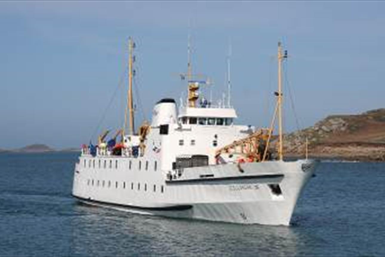 Scillonian III Passenger Ferry Boat Trips & Tours in St. Mary's