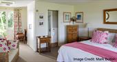 A bedroom at the Star Castle Hotel