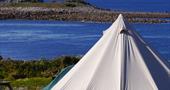 Bell Tent with sea view