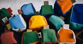 Selection of colourful bags
