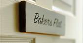 Bakers flat sign