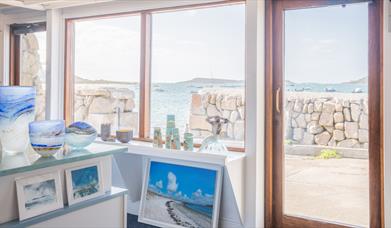 The view from Gallery Tresco