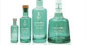 All sizes of Island Gin bottles available
