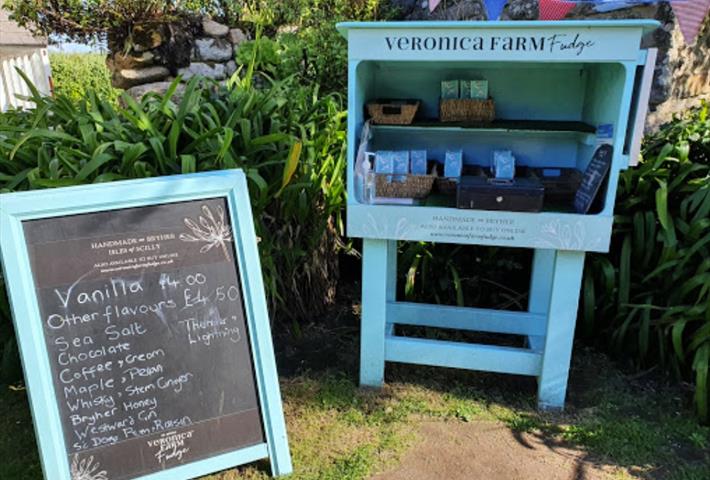Veronica Farm outdoor fudge stall
