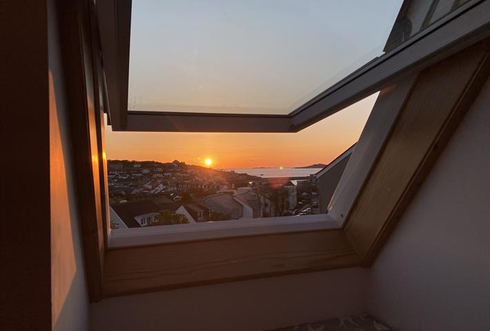 Fabulous sunsets seem from your room