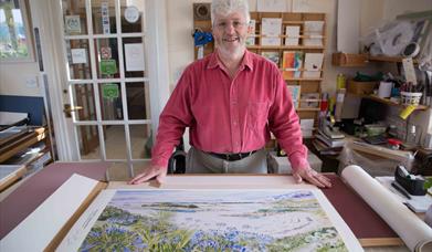 Stephen Morris, artist, Glandore Gallery, Isles of Scilly
