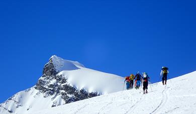 Ski mountaineering in Jotunheimen