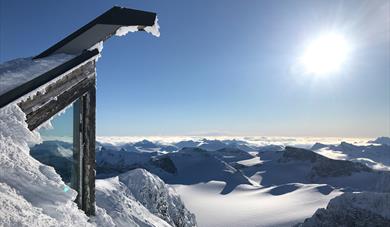 Galdhøpiggen vintertur