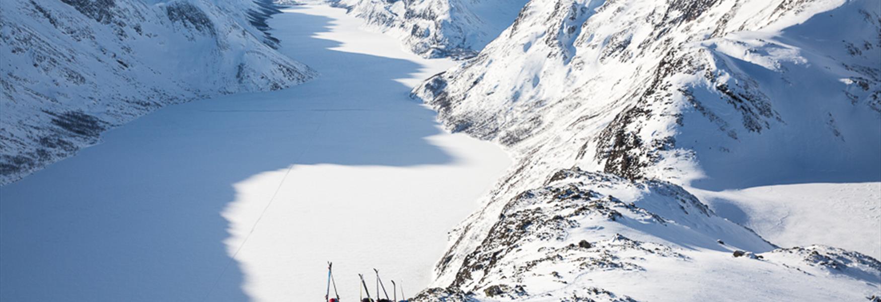 Besseggen vintertur med Gjendeguiden