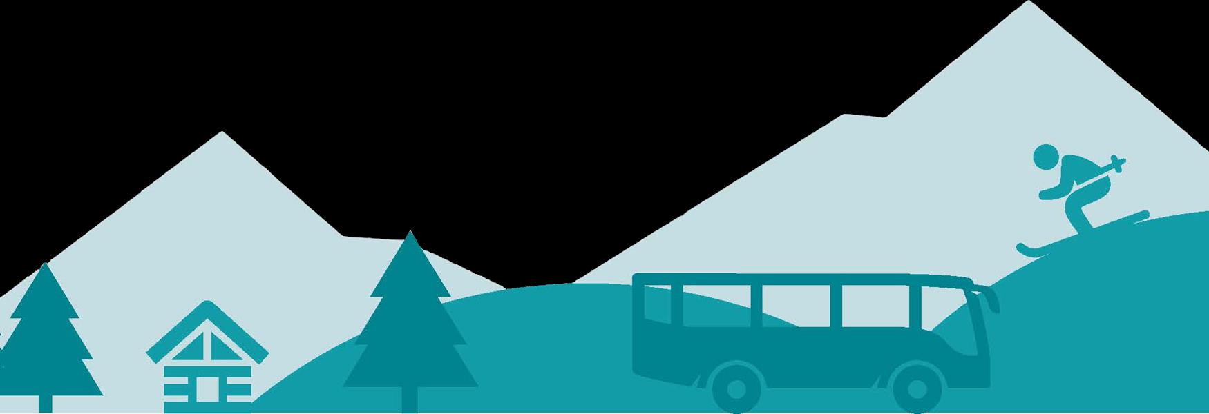 Påskebuss til fjells i Jotunheimen