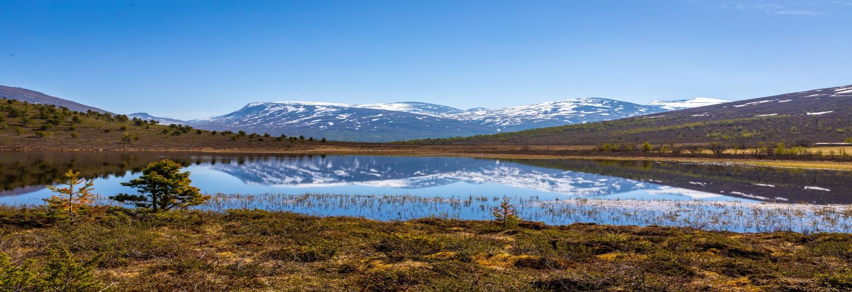 Raubegstulen, fjellvatn
