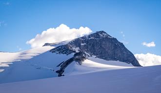 Galdhøpiggen 2469  m ü.M. - der höchste Berg in Norwegen