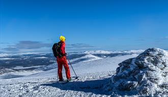 Topptur på ski: Heimdalshøe (1843 moh.)