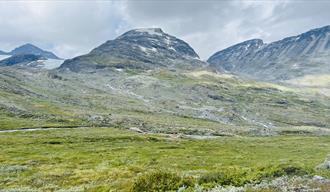 Turtips: Storbreahøe (2001 moh.) frå Leirdalen