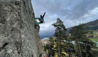 Klatring i Lom | Tronoberget klatrefelt