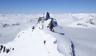 Topptur på ski: Sokse frå Krossbu (2189 m.o.h.)