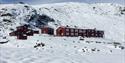 Krossbu tourist cabin during winter