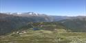 View to Raubergstulen from Galdhøpiggvegen