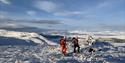 Topptur på ski til Kvitingskjølen, Lom Jotunheimen