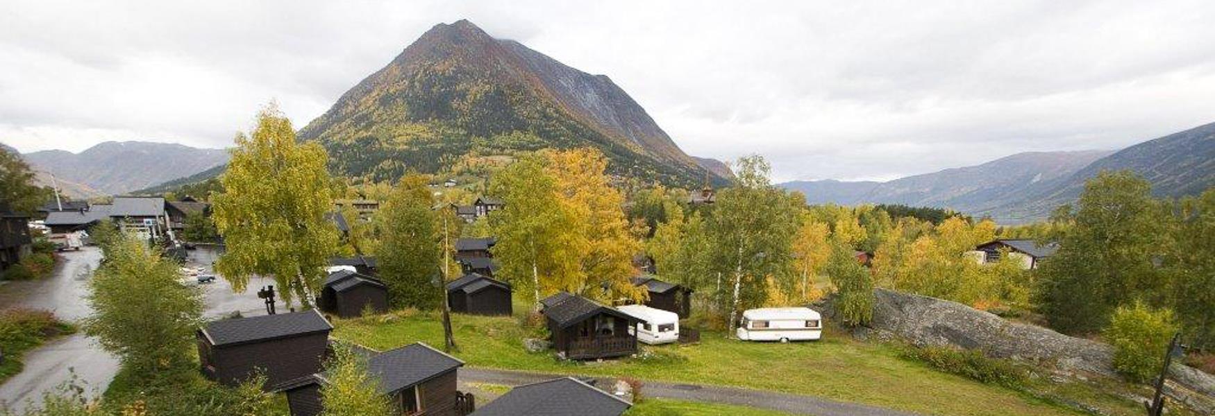 Hytte og camping, Lomseggen, Lom, Nordal camping, Jotunheimen