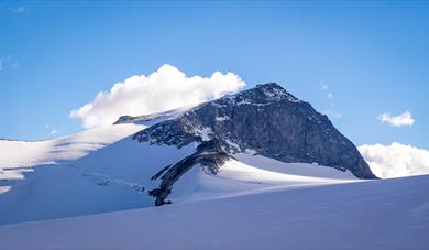 Galdhøpiggen 2469 moh. - Norges høgaste fjell