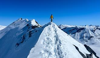 Topptur på ski: Store Tverråtinden (2309 m.o.h.)