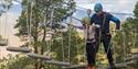 Climbing in Galdhøpiggen High Rope Course - Aktiv i Lom