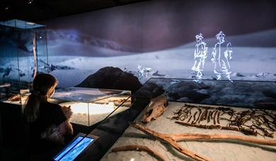 "Frose i tid" | Brearkeologisk utstilling på Norsk fjellsenter
