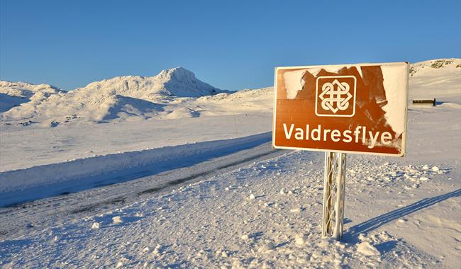 Nasjonal turistveg Valdresflye ved Garli like nord for Beitostølen. Foto:Jarle Wæhler/Statens vegvesen