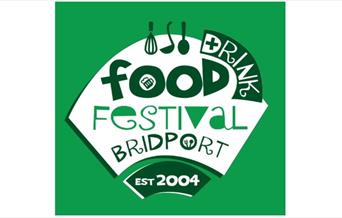 poster for food festival bridport