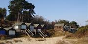 Knoll Bay beach huts