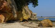 Pill box at Redend Point, Studland South Beach