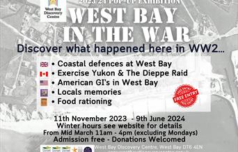 Image featuring West Bay at War exhibition
